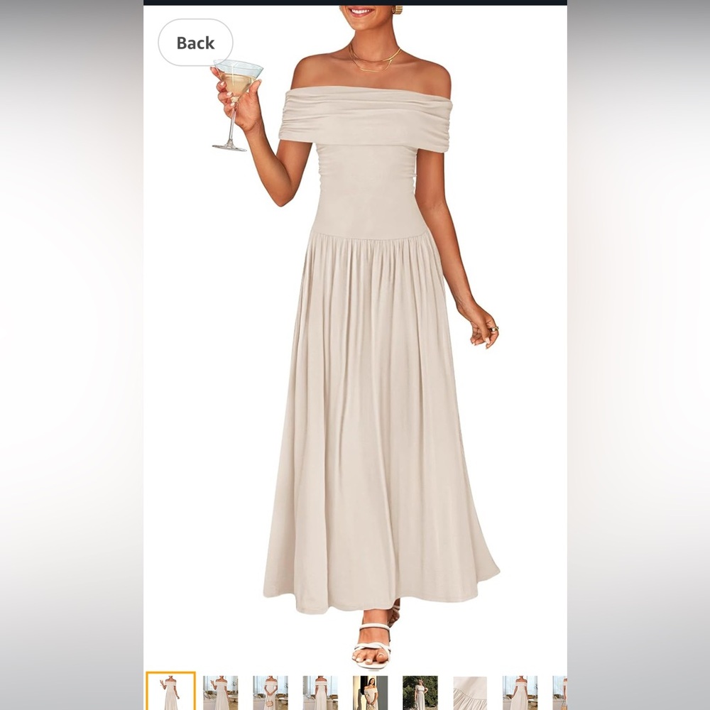 Elegant Cream Maxi Skirt